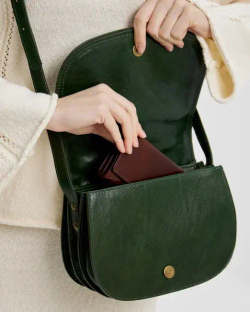 Кошелек 016 12 коньячный