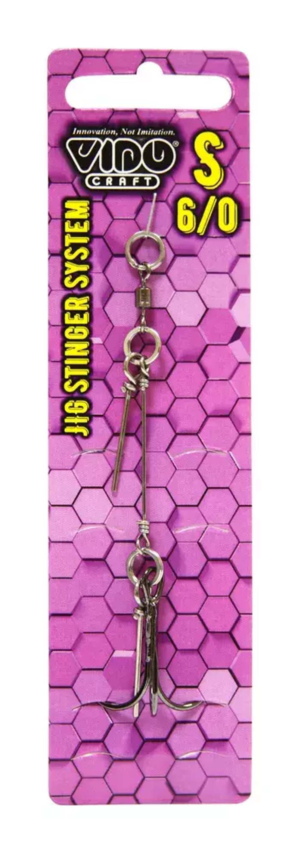 Оснастка стингер для джиг-головки Vido Craft Stinger Eye Jig