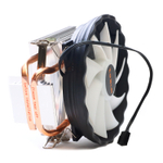 Кулер для CPU TESLA 920RGB, 1х120мм, 1600rpm, 3-pin, Al+Cu, серебристый-черный-белый/FRGB, 47CFM, 23дБ, 2-PIPE(прямой контакт), TDP 135Вт, INTEL 1700/1200/115x/775/1366, AMD AM5/AM4/AM3(+)/AM2(+)/FM2(+)/FM1/754/940/939 (TSL-920-RGB)