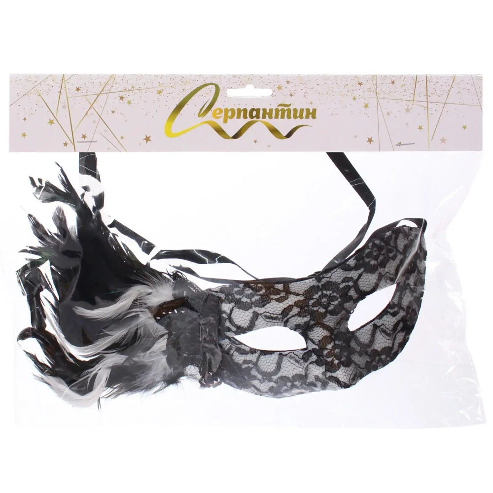 Маска карнавальная «Изящный жемчуг»