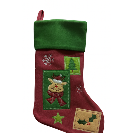 Рождественский сапог Олень