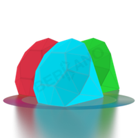 Светильник Berkano Diamond 68 Snow White RGB