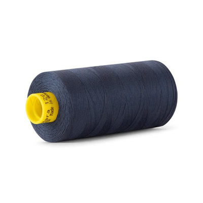 Нитка Gutermann Mara 120 (1000 метров), 1 кат., универсальная | 9110 джинсовый темн.синий