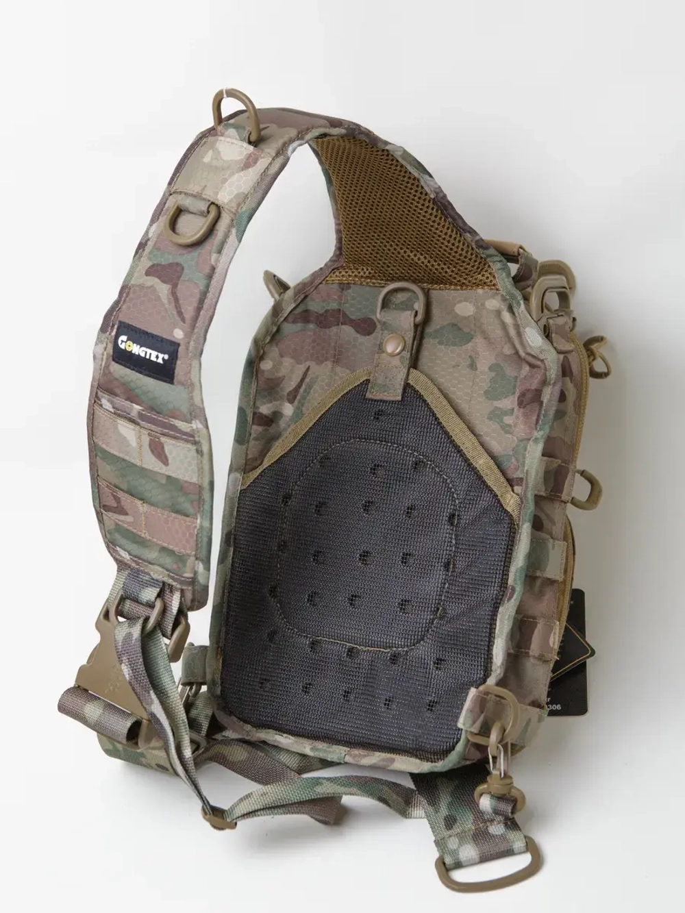Тактический Рюкзак-сумка GONGTEX однолямочный Мультикам