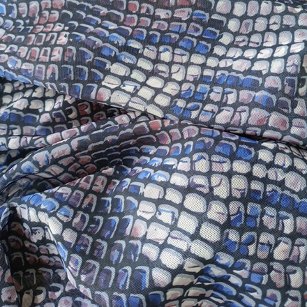 Сетка-утяжка с принтом, питон