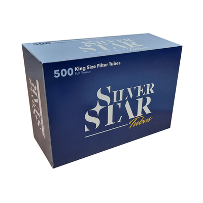 Гильзы для сигарет "Silver Star" KS 500шт.