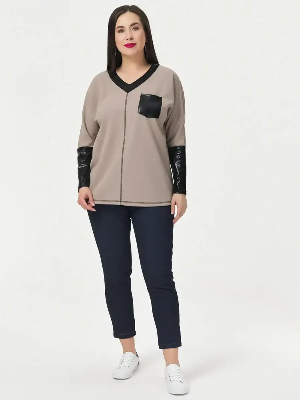 Блузка повседневная офисная