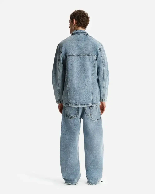 Куртка-рубашка из денима