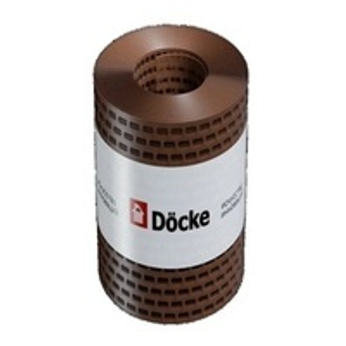 Лента вентиляционная полипропилен DOCKE 100х5000 коричневая