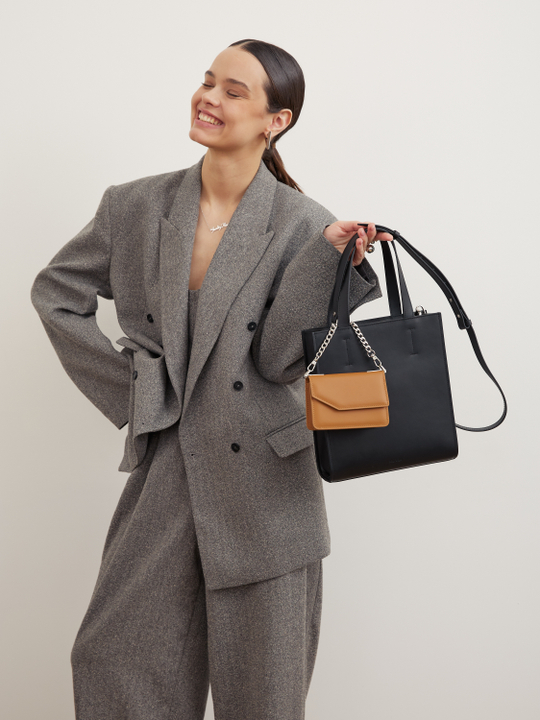 ШОППЕР МАЛЕНЬКИЙ ЧЕРНЫЙ