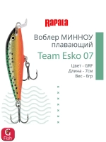 Воблер Team Esko 07, 7см, 6гр, цвет YETA