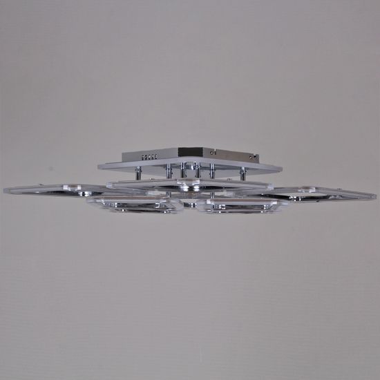 09826-3.3-4+4C CR (RGB) светильник потолочный