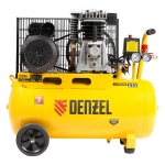 DENZEL BCI2300/50 компрессор воздушный 2.3 квт, ременный привод, 50 литров, 400 л/мин 58113