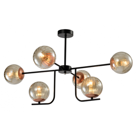 Люстра Rivoli Afina 3076-306 6 х E14 40 Вт модерн уценка