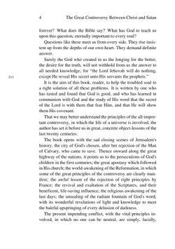 The Great Controversy Between Christ and Satan | Ellen Gould Harmon White