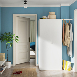 IKEA HJÄLPA  (ИКЕА ХЙÄЛПА)  -  Регулируемая перекладина для одежды, белая, 30-47 см