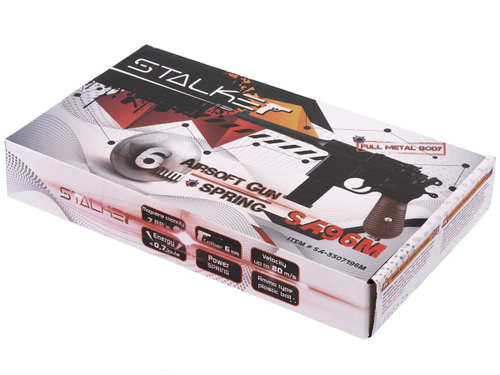 Пистолет пневматический Stalker SA96M Spring (Mauser C96), мини, к.6мм (SA-3307196M)
