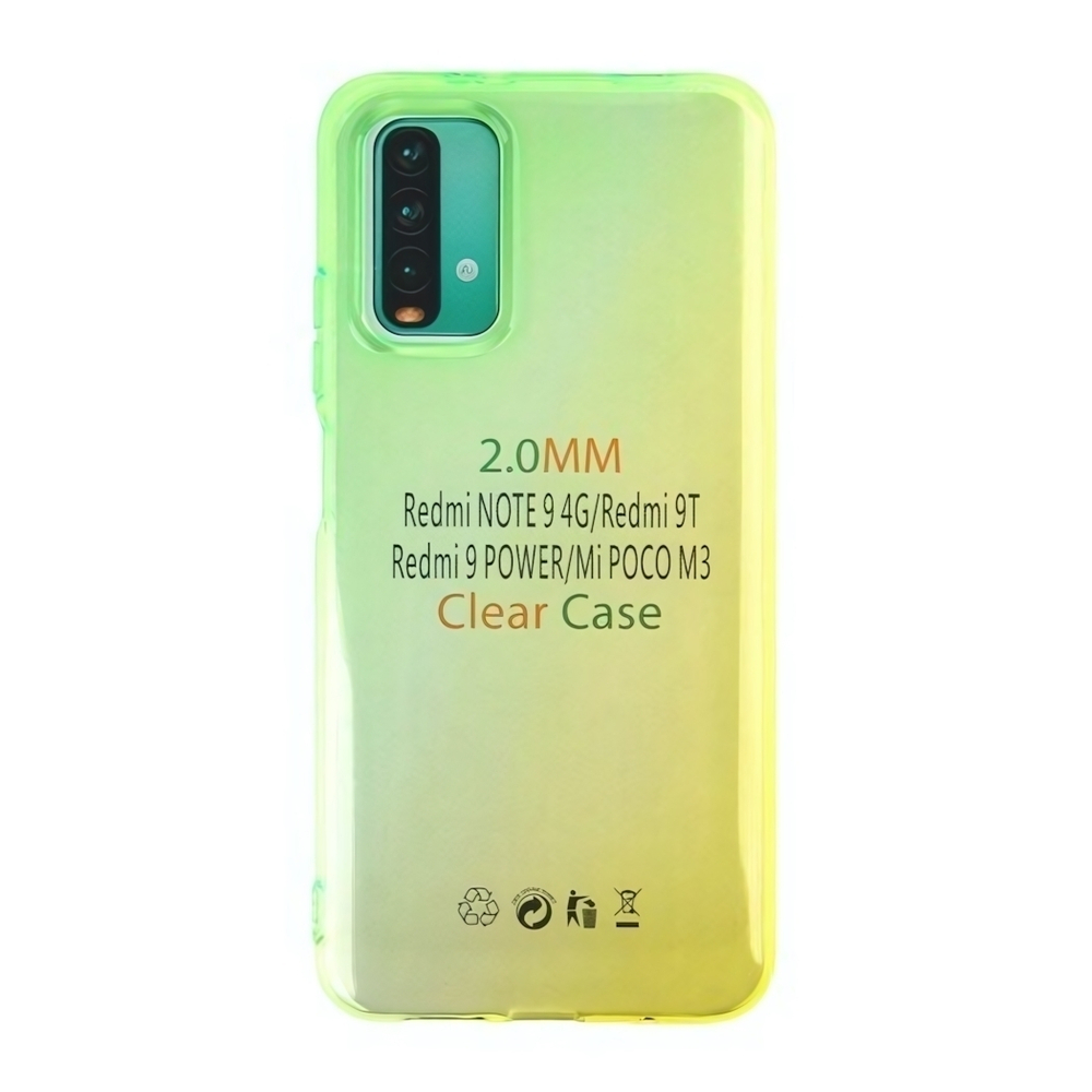 Чехол для Xiaomi Poco M3 Градиент, ТПУ, 012963