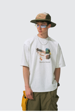Футболка Nothomme Monterest Duck серый