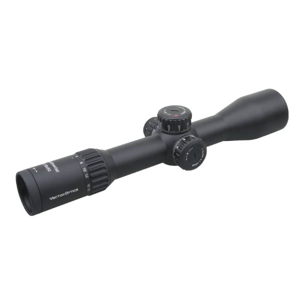Оптический прицел Vector Optics FFP Continental x6 3-18x50 ( установка на Тигр, СВД, ОП-СКС, ВПО-208 / Сетка VCT / с подсветкой )
