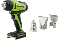 Фен строительный GREENWORKS G24HG 24V без акб и з/у   3400207
