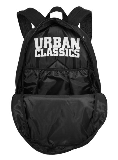 Рюкзак URBAN CLASSICS Leather Imitation Backpack Black/Brown