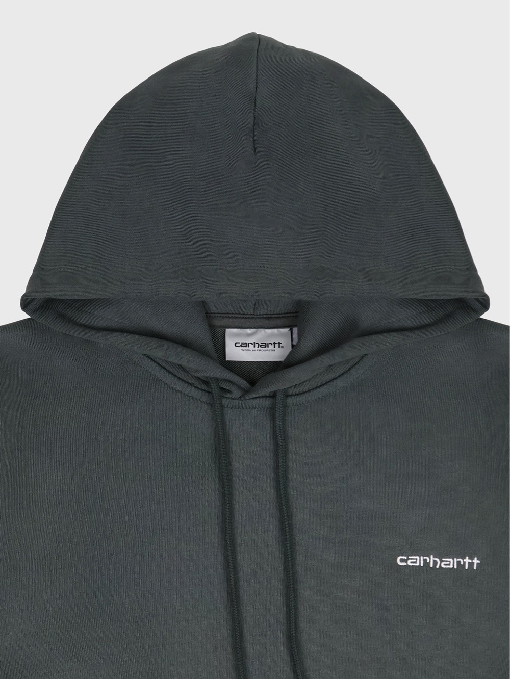Худи Carhartt WIP Hooded Script Embroidery Dark Green