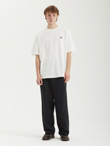 Мужская Футболка Back Print Fred Perry Text