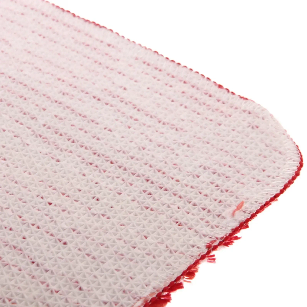 Коврик для ванной 40*60"Меланж» бордовый