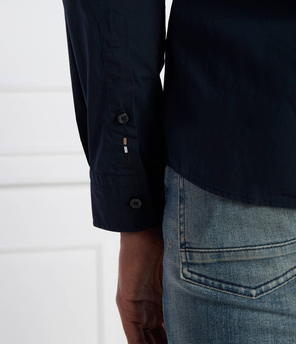 Рубашка S-ROAN BOSS BLACK - темно-синий(50497037)