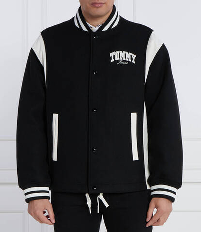 Куртка бомбер TJM LETTERMAN Tommy Jeans - черный(DM0DM17223)