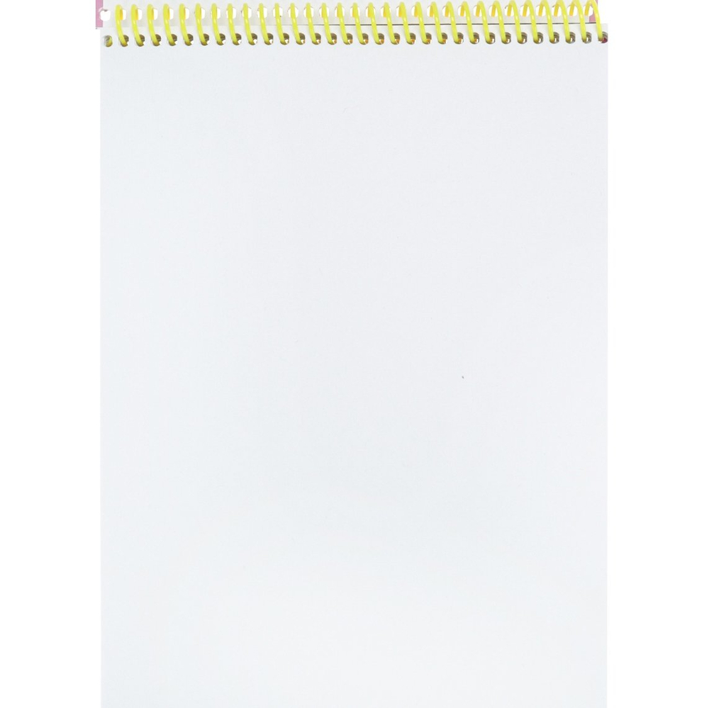 Скетчбук А4 20л., "Девушка с букетом", 200г/м2, Миленд, спираль, 7БЦ, глянц. ламинация, жёсткая подложка, акварельная бумага