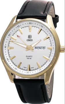 Cover PL44027.08 Gents – мужские часы с WR 100 и механизмом Ronda