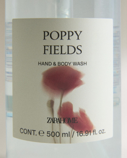 Zara Home Жидкое мыло для рук Poppy Fields, 500 мл
