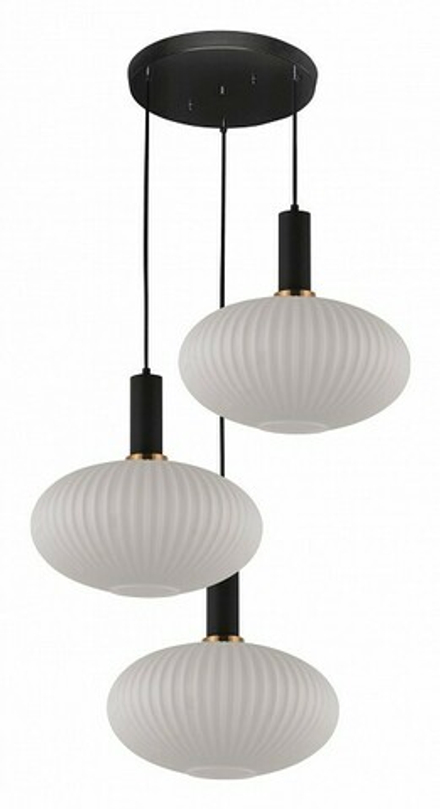 Подвесной светильник LUMINA DECO Floril LDP 1216-3 WT+BK