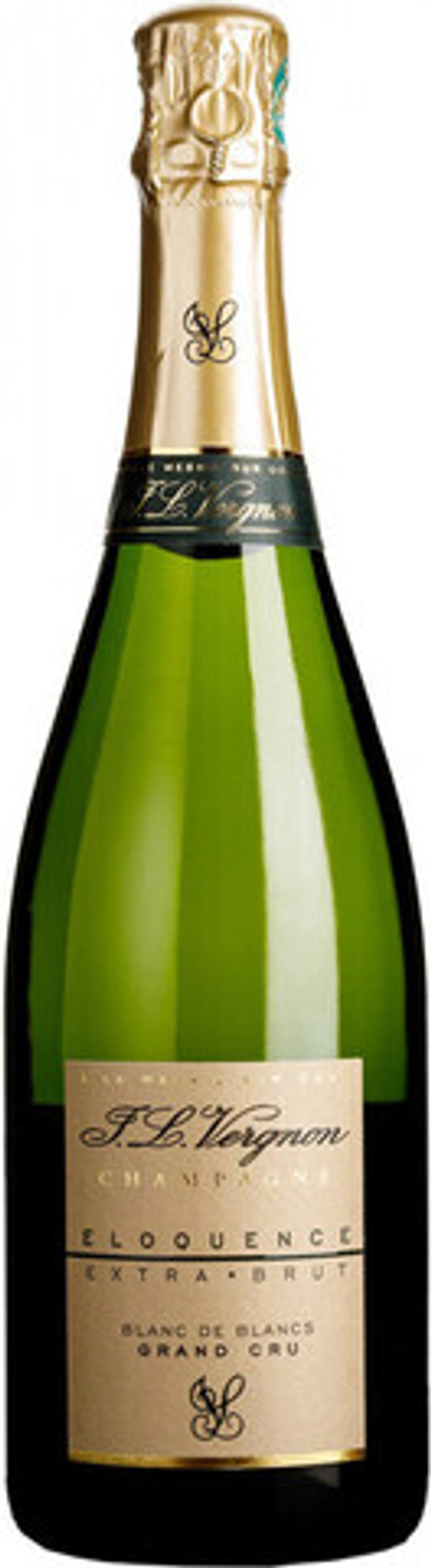 Шампанское Champagne J.L. Vergnon, Eloquence Extra Brut Blanc de Blancs Grand Cru 0,75 л.