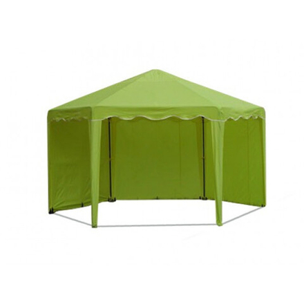 Шатер-беседка Митек 6 граней желтая