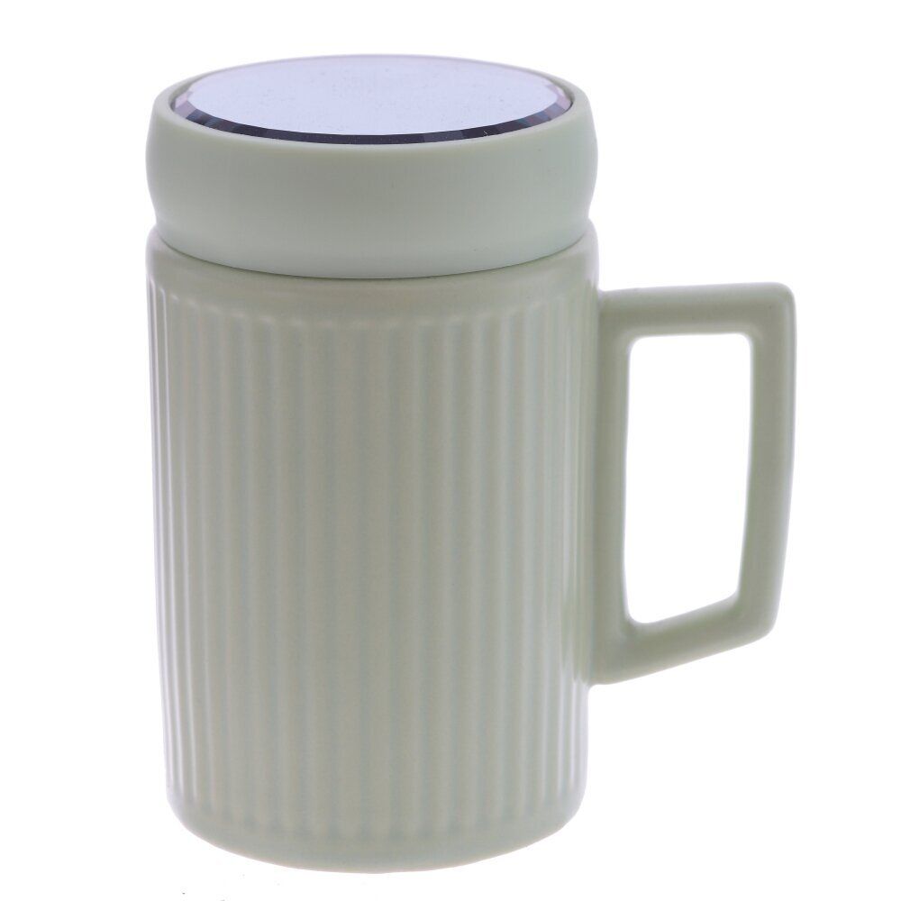 GAEM Кружка с крышкой, 400 мл, L11 W7,5 H13 см, 4в.