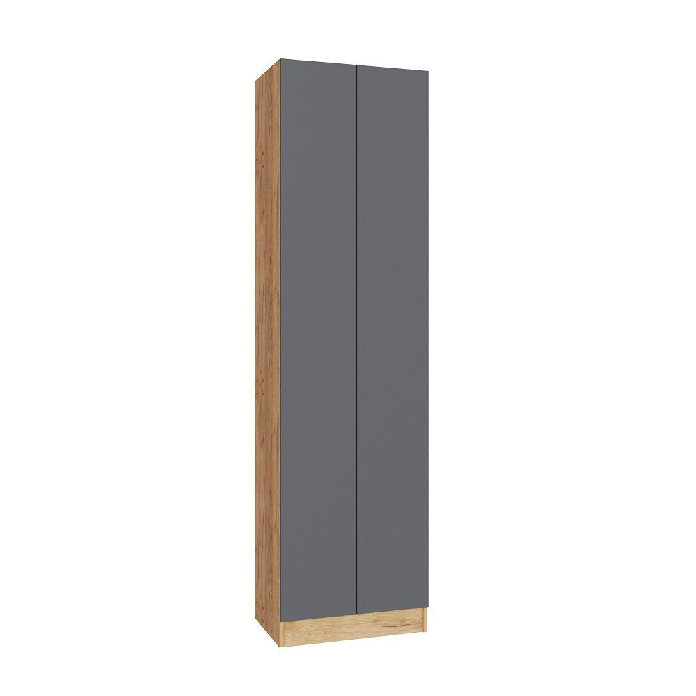 Шкаф для одежды Micon Руэлла, ЛДСП, двухдверный, с выдвижной штангой