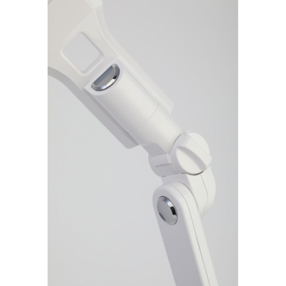 Настольный светильник ЭРА NLED-496-12W-W светодиодный на струбцине белый