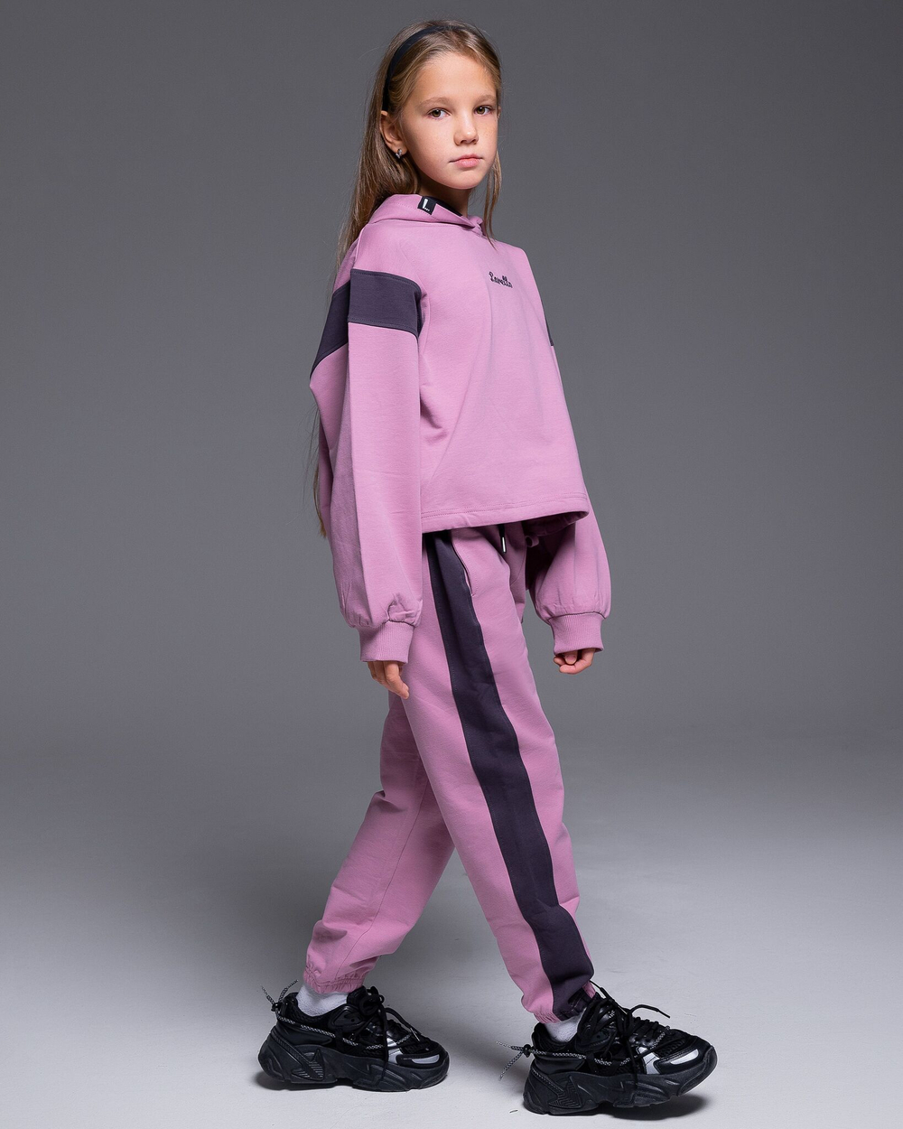 Худи + брюки/Сухая Роза/LRTT-488/00-0031952/134