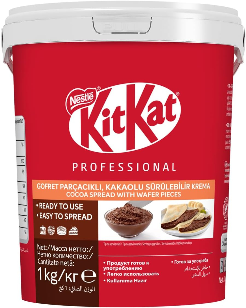 Nestlé PROFESSIONAL KitKat — шоколадная паста, 1 килограмм - KitKat - NESTLE