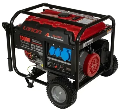 Генератор бензиновый Loncin LC10000D-AS (8.5кВт, 220В, 25л, одна фаза)