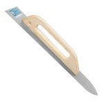 Гладилка заостренная высокоуглеродистая сталь, рукоятка из бука, 500х100мм, (шт.)