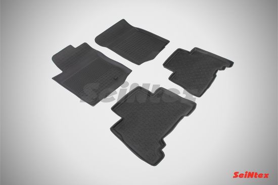 Резиновые коврики в салон Toyota Land Cruiser Prado 150 (2009-наст. время) "Высокий борт"