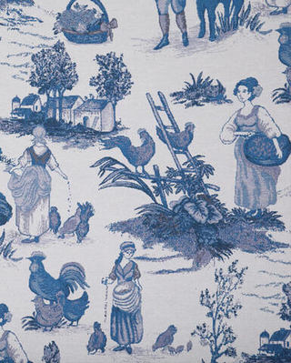 Гобелен Бургундия Кобальт