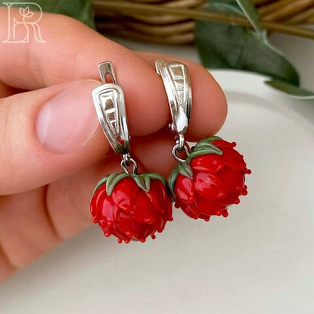 Серьги Клевер