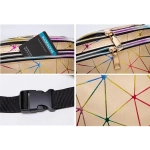 Сумка на пояс «Harizma», цвет золото, 31*12 см