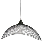 Светильник подвесной vinger, 81,5х53х42 см, черный