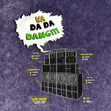 YOONEDE футболка "SOUND SYSTEM"